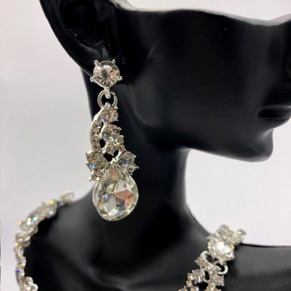 3-Piece set necklace bracelet earrings Miraculous Garden set NIB - Picture 10 of 15